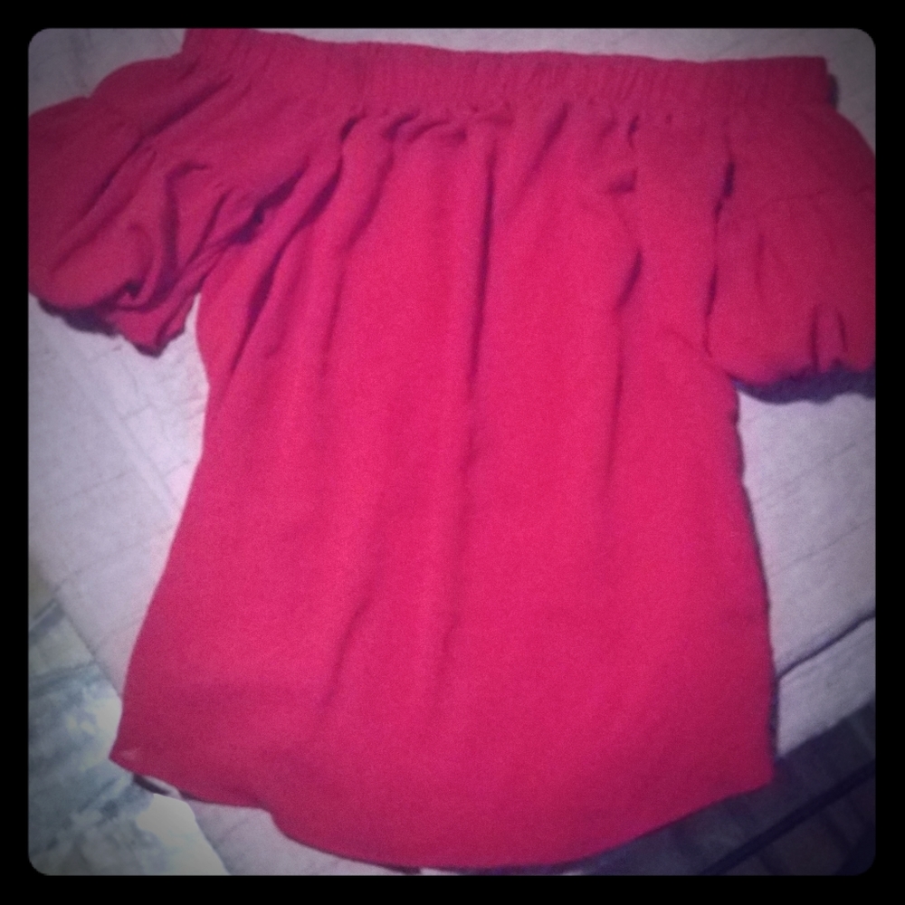 Off shoulder blouse